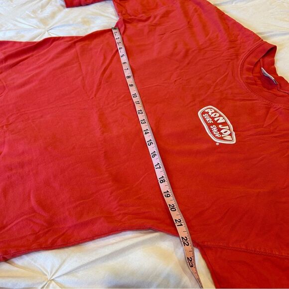 Spirit Men's Ron Jon Surf Shop Coral Crew Neck Long Sleeve Tee Tops Size Small - Picture 7 of 9